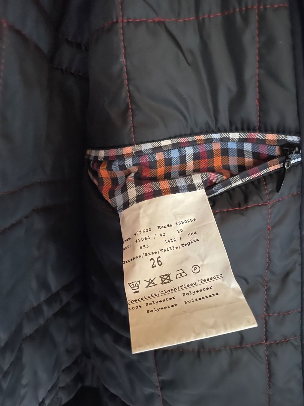 Bugatti Giacche: Bugatti Jacke Dunkelblau Herren – Usato da Therwil venduto da rowe-spezial 3