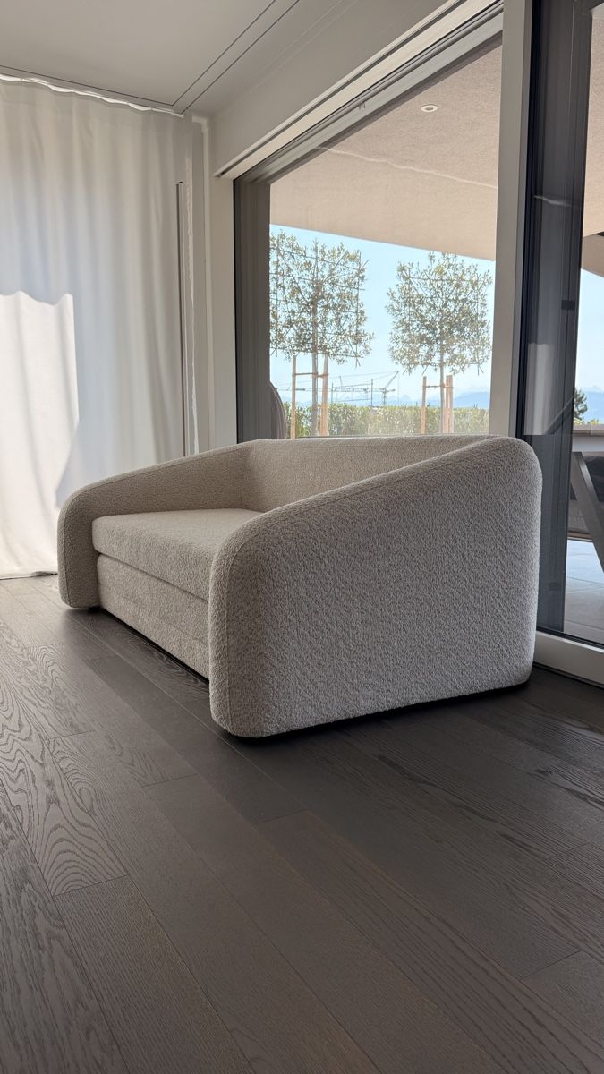 Westwing Divani: Schlafsofa Teddy-Bouclé Off White neuwertig – Nuovo (secondo la descrizione) da Stäfa venduto da _mendoza_ 2