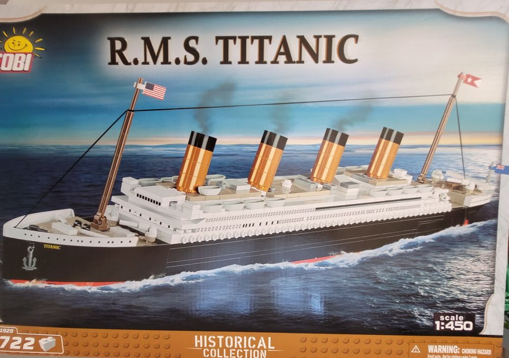 R.M.S Titanic Cobi 722 Teile