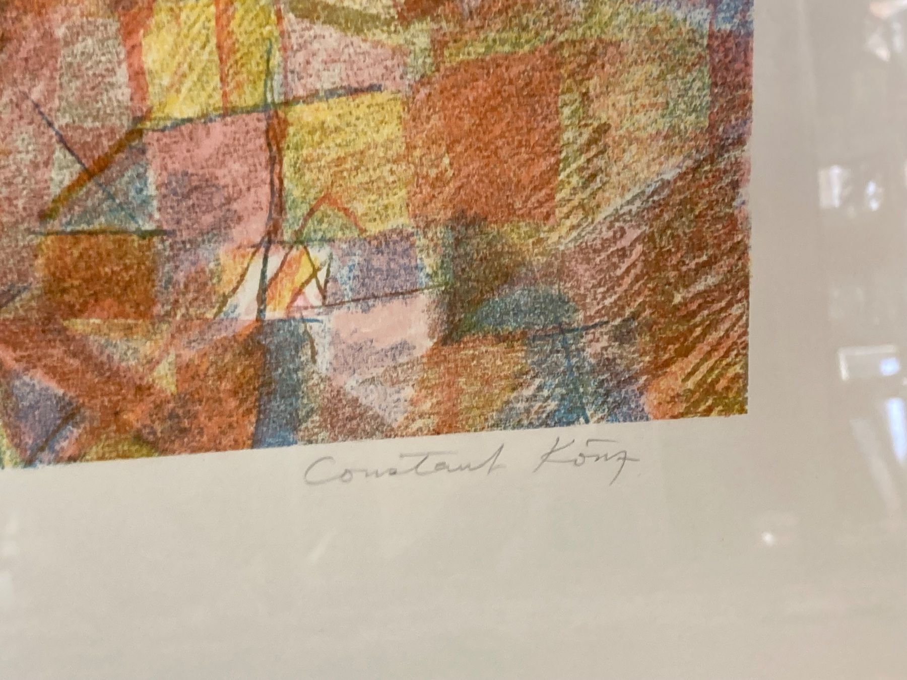 Grafica & Litografie: Könz Constant Lithographie signiert/nummeriert – Usato da Bern venduto da Jwpm66 3
