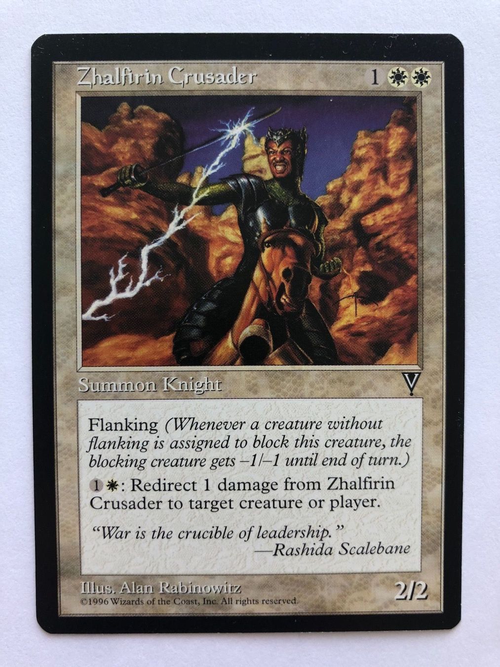 Cartoline: MTG - Zhalfirin Crusader – Usato da Zürich venduto da T_H_O_M_A_S