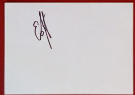 Olga Yegorova Autogramm signiert Karte 10x15cm