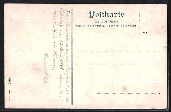 Ansichtskarten: Basel, Bundesbahnhof mit Fontäne und St – Gebraucht aus Berlin von bartko-reher 1