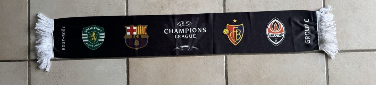 FC Basel Foulard & Sciarpe: Fc Basel Champions League Schal – Usato da Lenzburg venduto da Meister_k