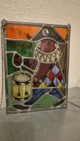 Glasbild Basler Fasnacht Trommler Dambour Signiert Bossert