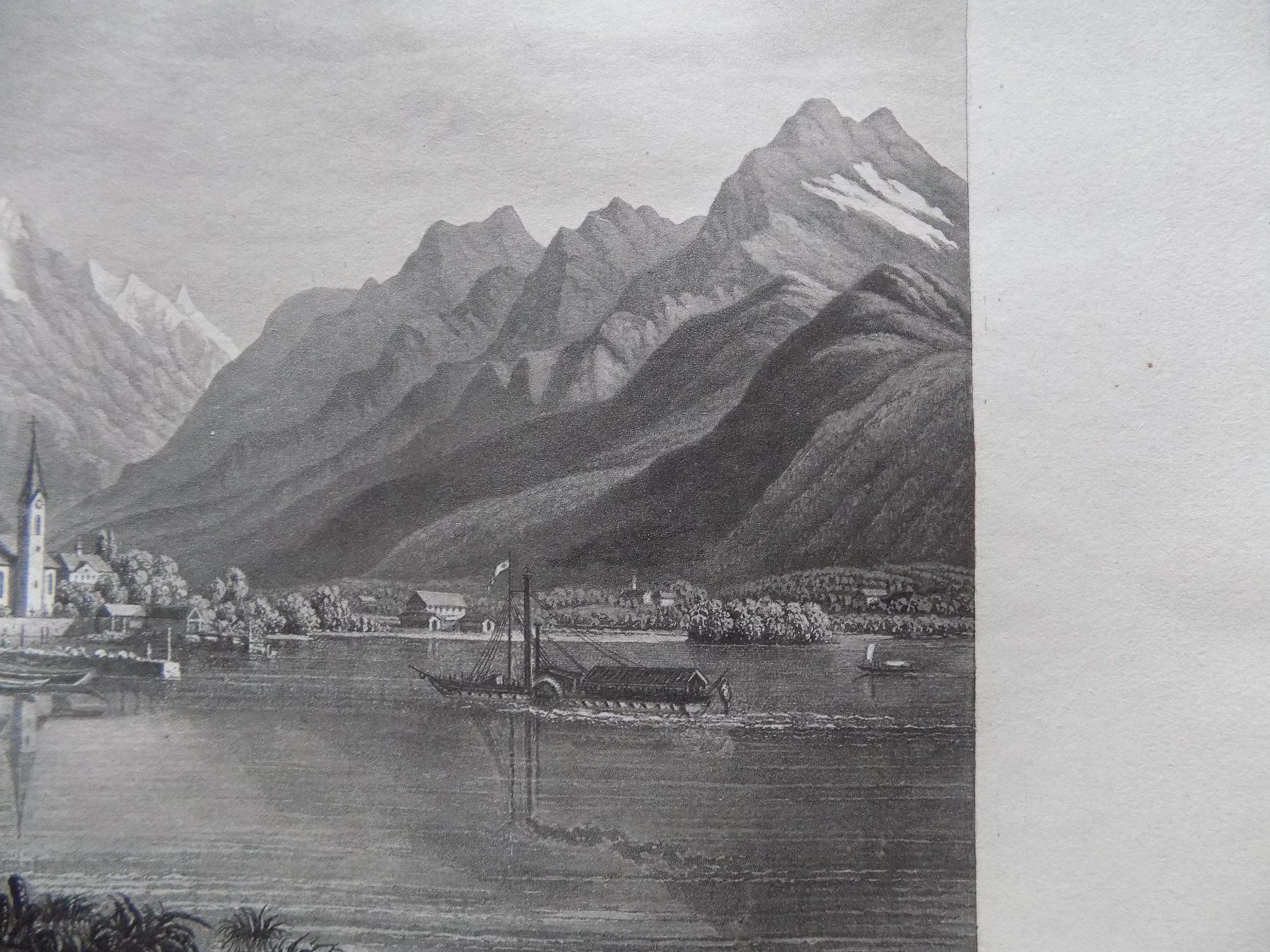 Gravures: Flüelen Bergpanorama – D'occasion à Risch par Rischli15 9