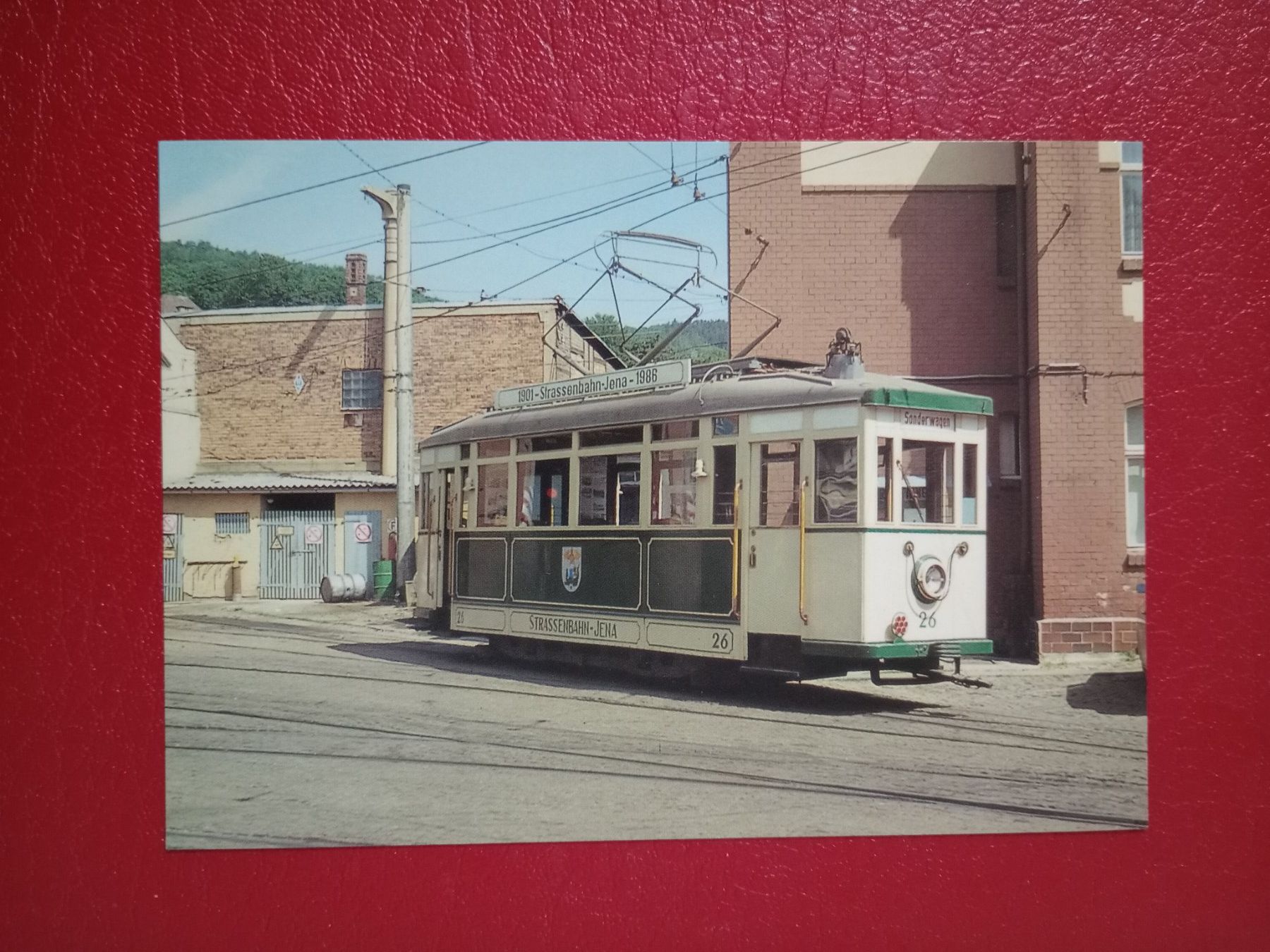 Ansichtskarten: AK Tram Strassenbahn Jena – Gebraucht aus Küttigen von Melisch1000