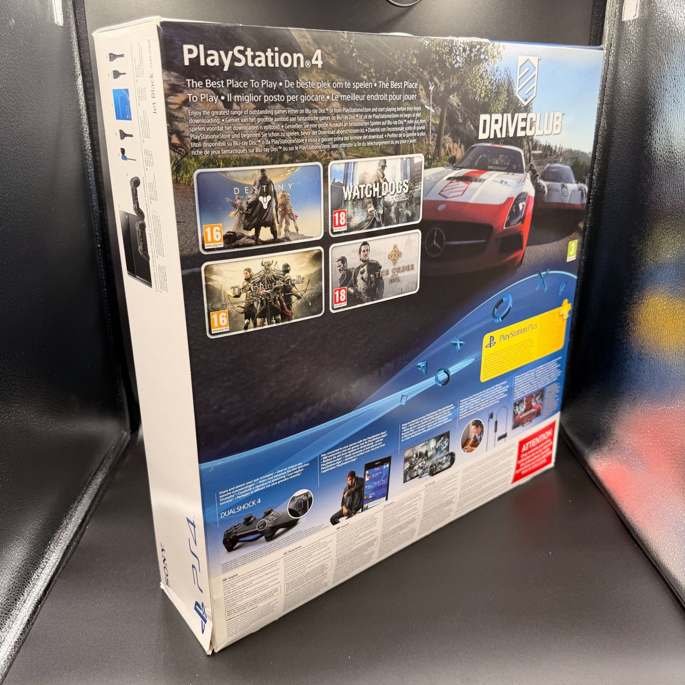 Sony Console: Sony PlayStation 4 Konsole schwarz Version: 8.00 – Usato da Düdingen venduto da Nerdworld 6