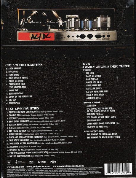CDs: AC/DC: Back Tracks - 2CD/DVD – Neuf avec emballage d'origine à Steinhausen par Vilivinili 1