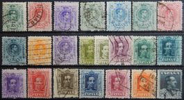 Spanien ex. Kat. 232-294 gest. 1909/24