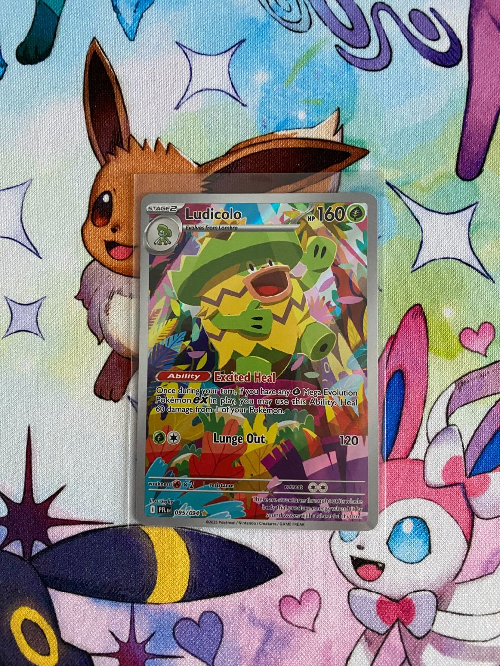 Pokémon Carte collezionabili: Pokemon Ludicolo 095/094 PFL – Usato da Grindelwald venduto da TSG-G-Town