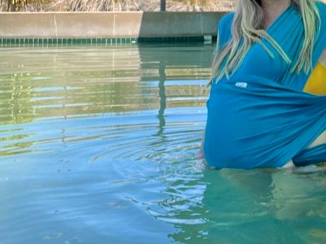 Marsupi portabebè: MaM Wassertragetuch Water Wrap Sky Blue – Usato da Cumpadials venduto da Cumpi 1