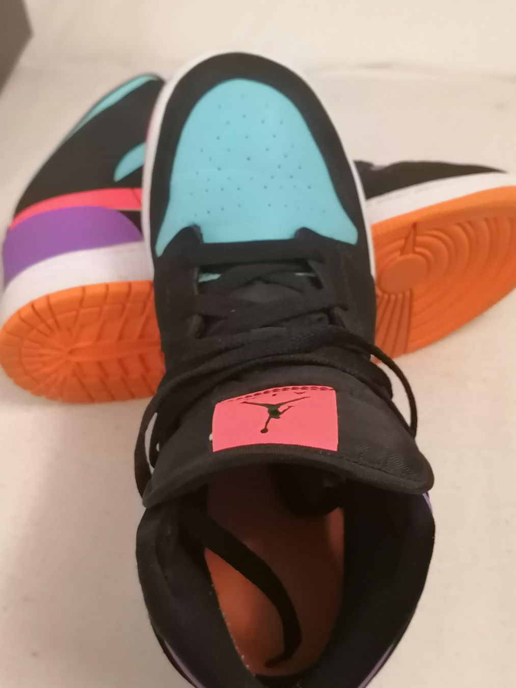 Scarpe da uomo: Nike Air Jordan 1 MID Gr.38 Multicolor – Usato da Basel venduto da vintagecollector 4
