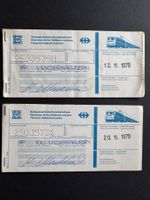 SNCF/ BR / NIR/ CIE - Bahnbillette 1979, Top Zustand