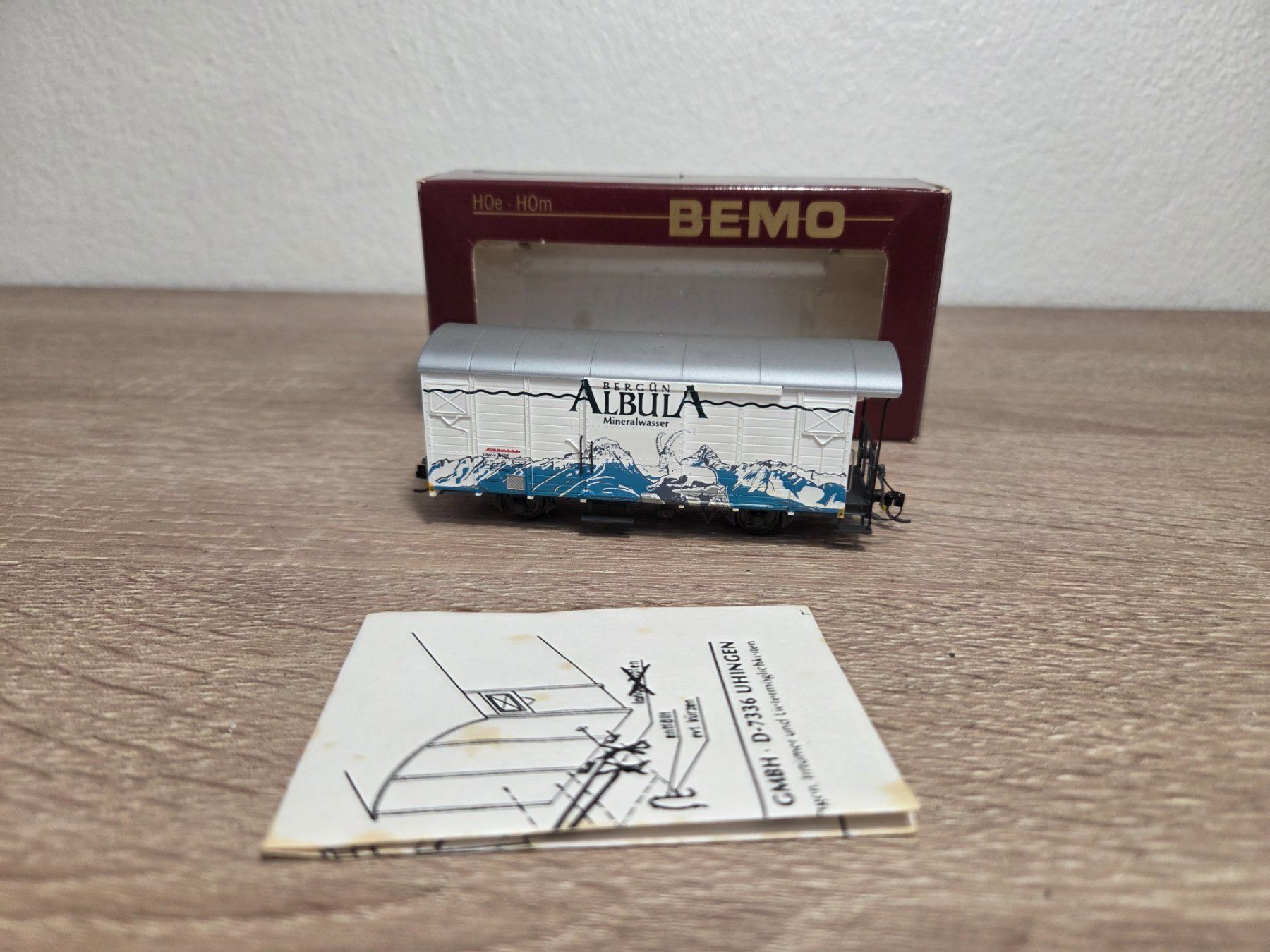 Bemo Modellini di ferrovie: Bemo 2283.125 Güterwagen Albula H0m – Usato da St-Aubin-Sauges venduto da Lo_Go 5