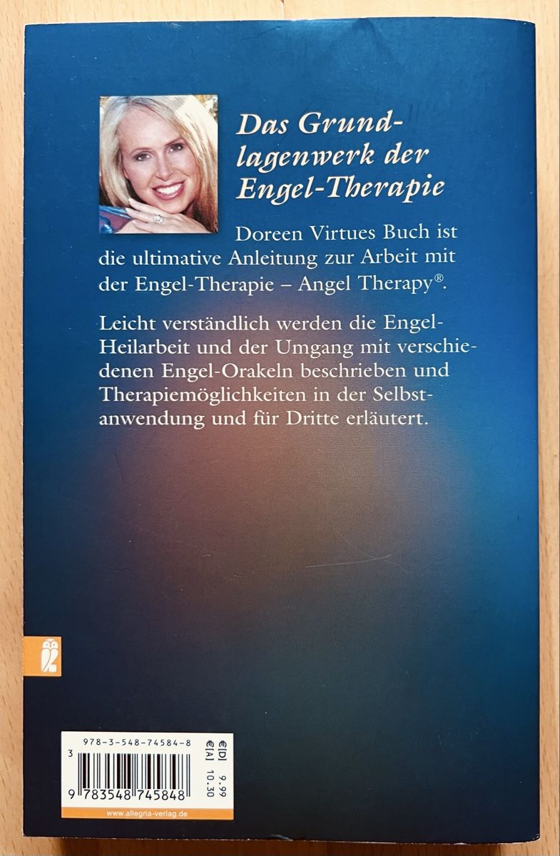Libri: Die Engel Therapie Doreen Virtue – Usato da Bottmingen venduto da bsp_t6m8 1