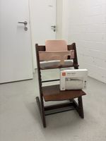 Stokke Tripp Trapp Dunkelbraun – Baby Set Rosa + bezug