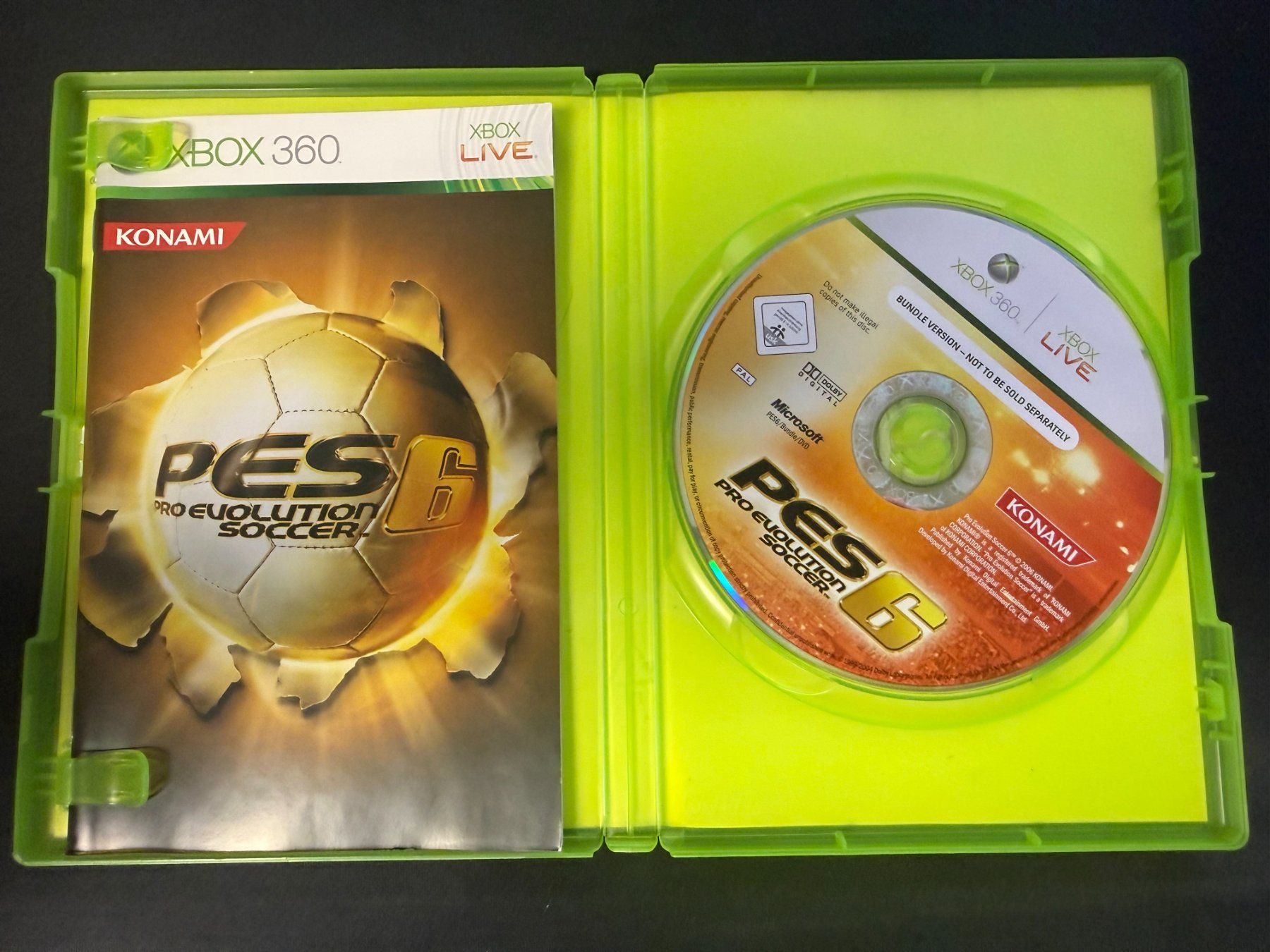 Spiele: Pro Evolution Socces 6 - PES 6 - Xbox 360 – Gebraucht aus Pont-de-la-Morge von Darfal 1