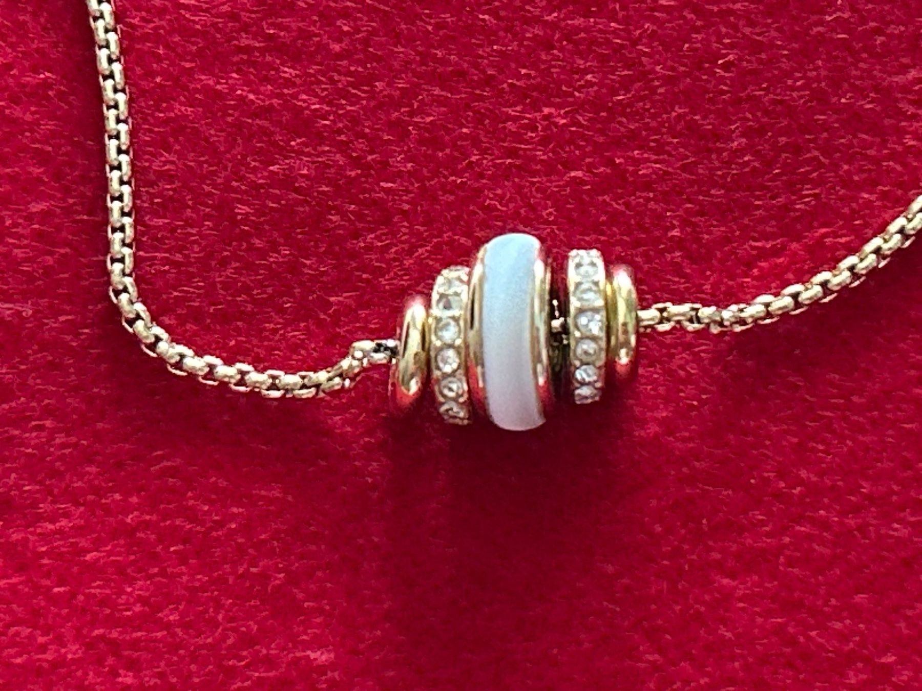 Colliers: Halskette mit Rondellen goldfarben Modeschmuck – D'occasion à Brunnen par Nala2929 2