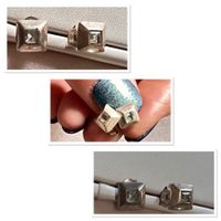 Aquamarin Ohrstecker