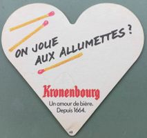 Bierdeckel - Kronenbourg - F