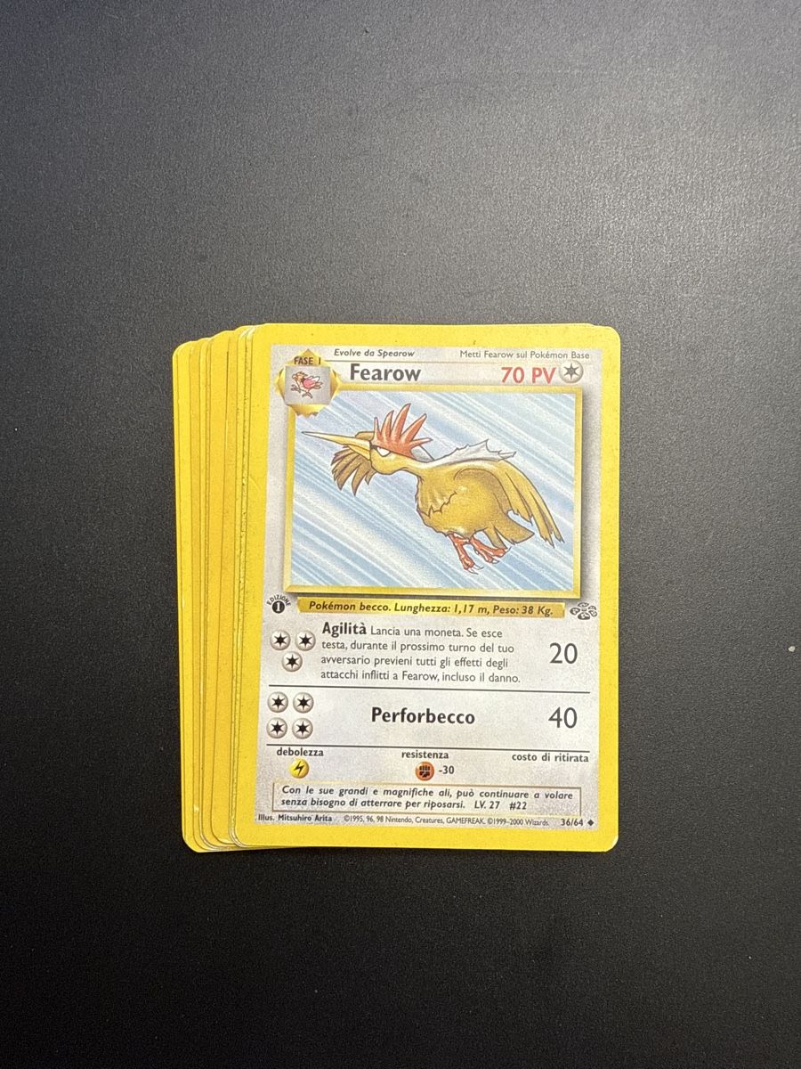 Pokémon Carte collezionabili: 10 old pokémon cards – Usato da Bioggio venduto da Iannu