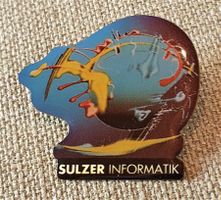 E178 - Pin SULZER Informatik Kunst Pin