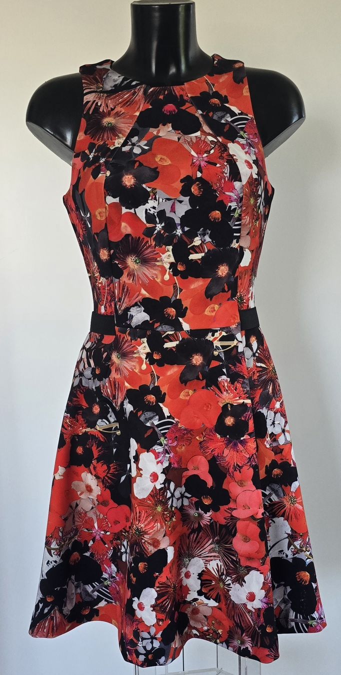 Vestiti: Wunderschönes Strech Cocktail Kleid -  ein Blütentraum...  – Nuovo (secondo la descrizione) da Widnau venduto da Schurlibua 3