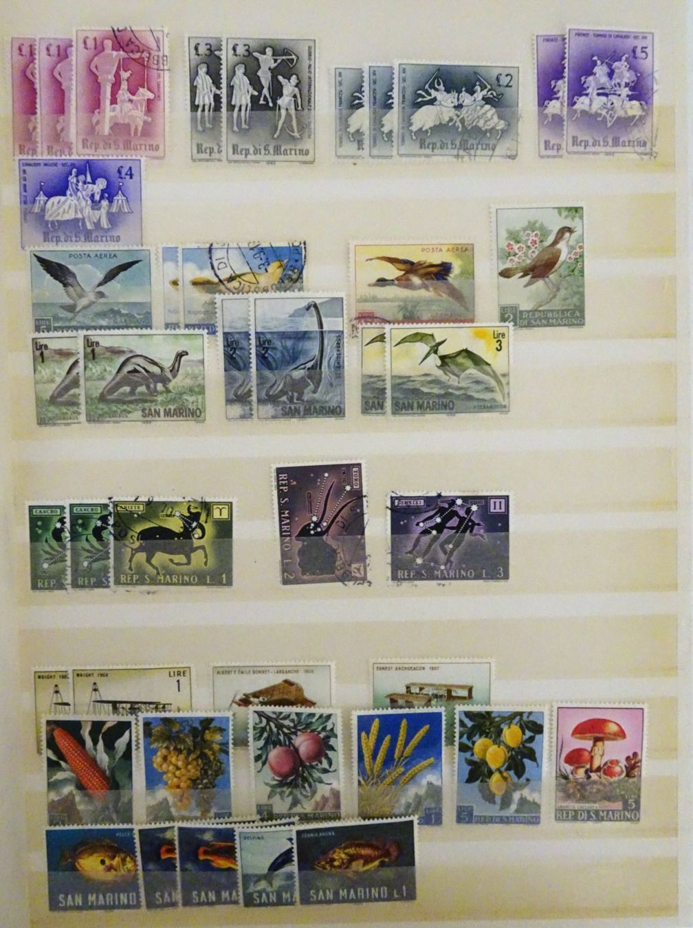 Tutti i francobolli: Briefmarken San Marino – Usato da Feldbrunnen venduto da MarcusSO 6