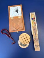 Spielesamlung (Geschicklichkeit, Denken), 4 verschiedene