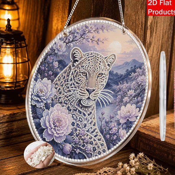 Kit bricolage: Diamond Painting Aufhänger Leopard – Nuovo e nell'imballaggio originale da Obergösgen venduto da Diamond-Painting 6