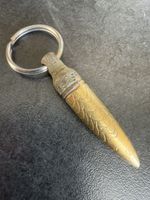 Vintage Schlüsselanhänger Patrone – graviert