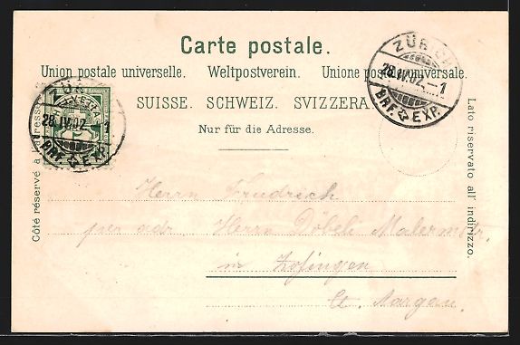 Cartes postales: Litho Stallikon, Bergrestaurant Uto-Staf – D'occasion à Berlin par bartko-reher 1