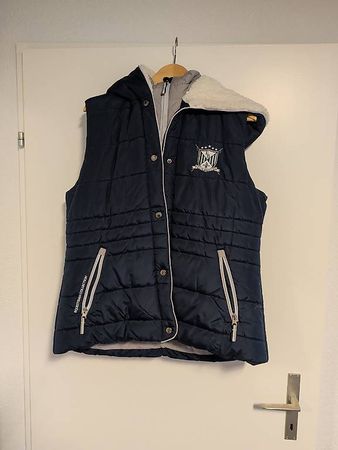 Felix Bühler Reitweste mit Kapuze, Gr. XL, dunkelblau