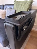 Sofa Organizer Schwarz mit Ablage