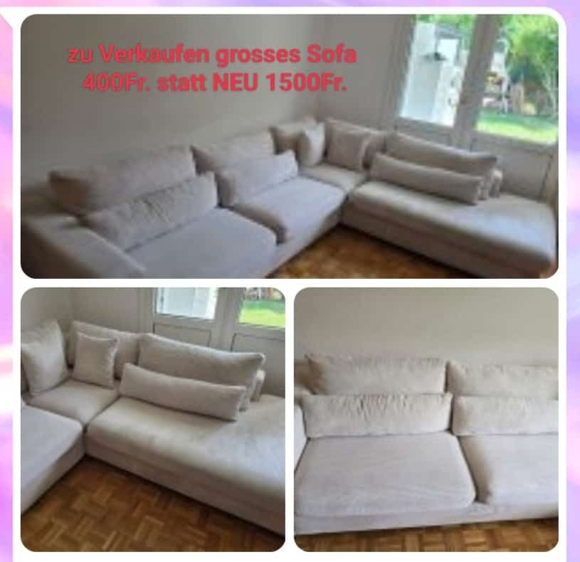 Sofas: Divano usato  – D'occasion à Würenlos par Privato81