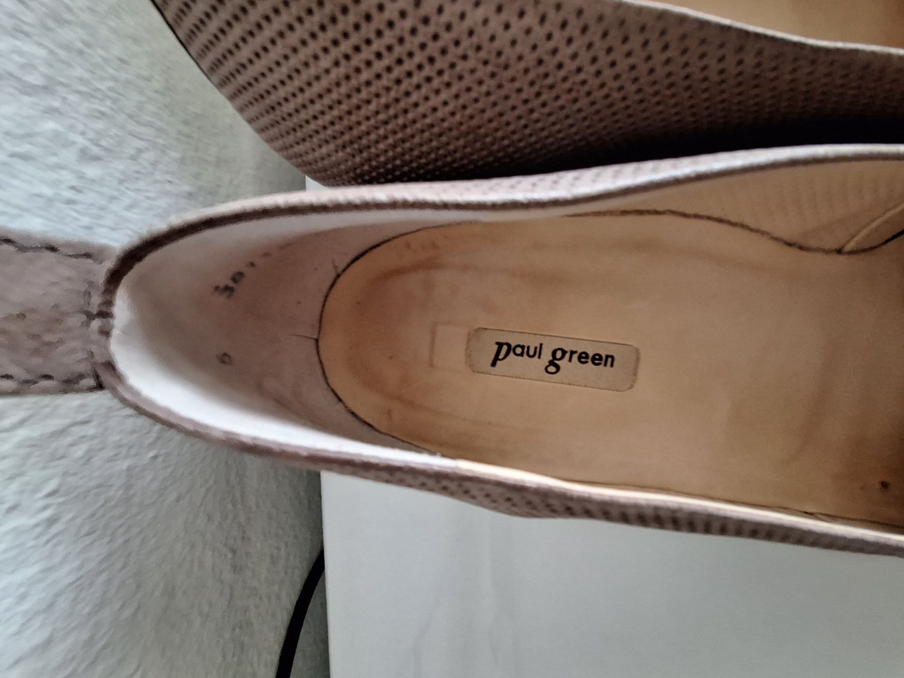 Scarpe da donna: Paul Green Damenschuhe, Grösse 38, beige – Usato da Worb venduto da nfsolutions 2