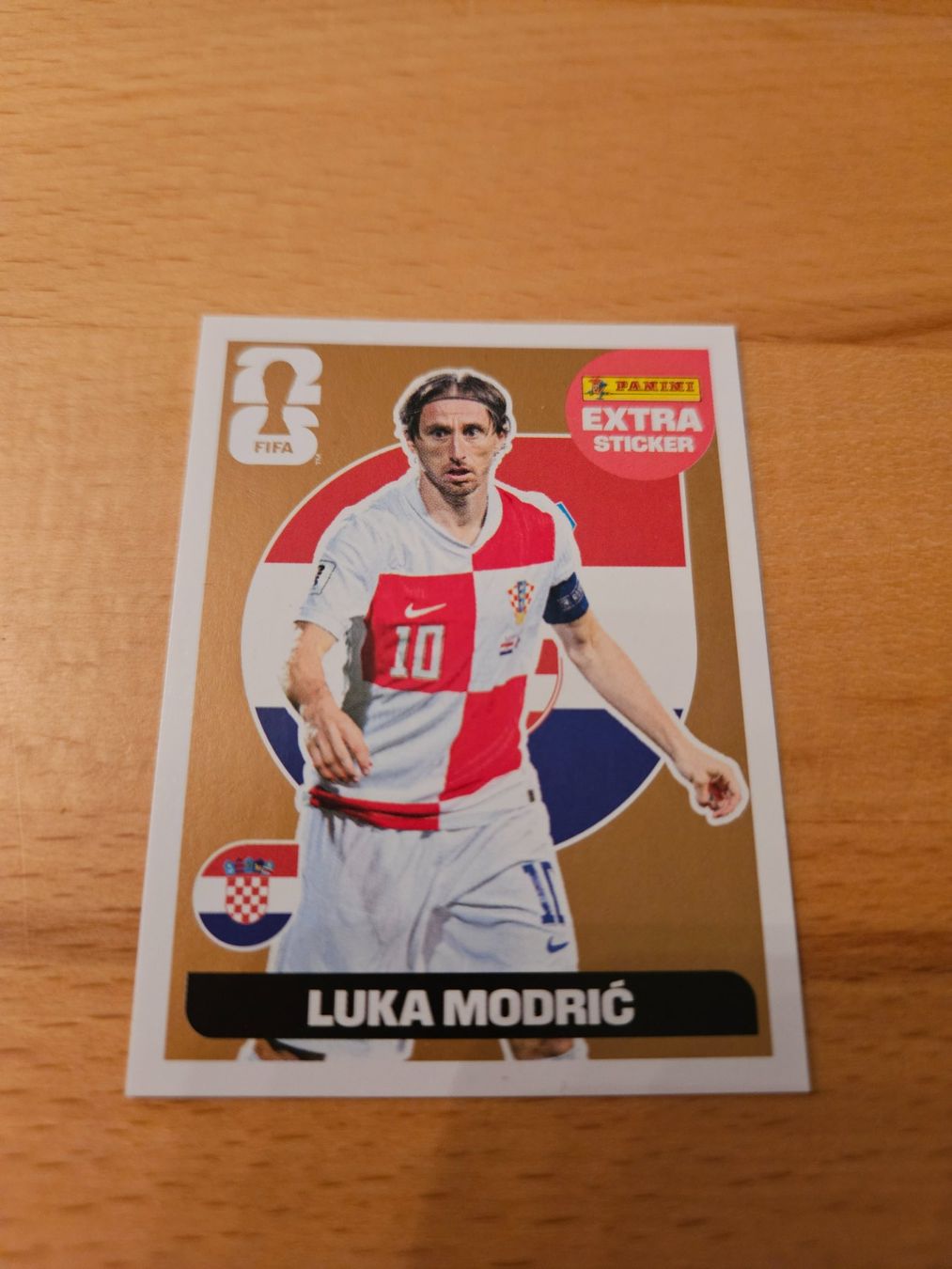 Panini Carte collezionabili: Panini WM 2026 Extra Sticker Luka Modric Bronze – Nuovo (secondo la descrizione) da Winterthur venduto da melac