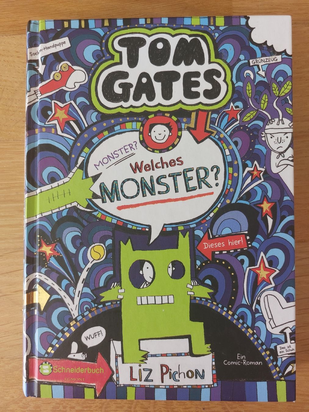 Libri: Tom Gates: Monster? Welches Monster? – Usato da Balterswil venduto da Steineparadies