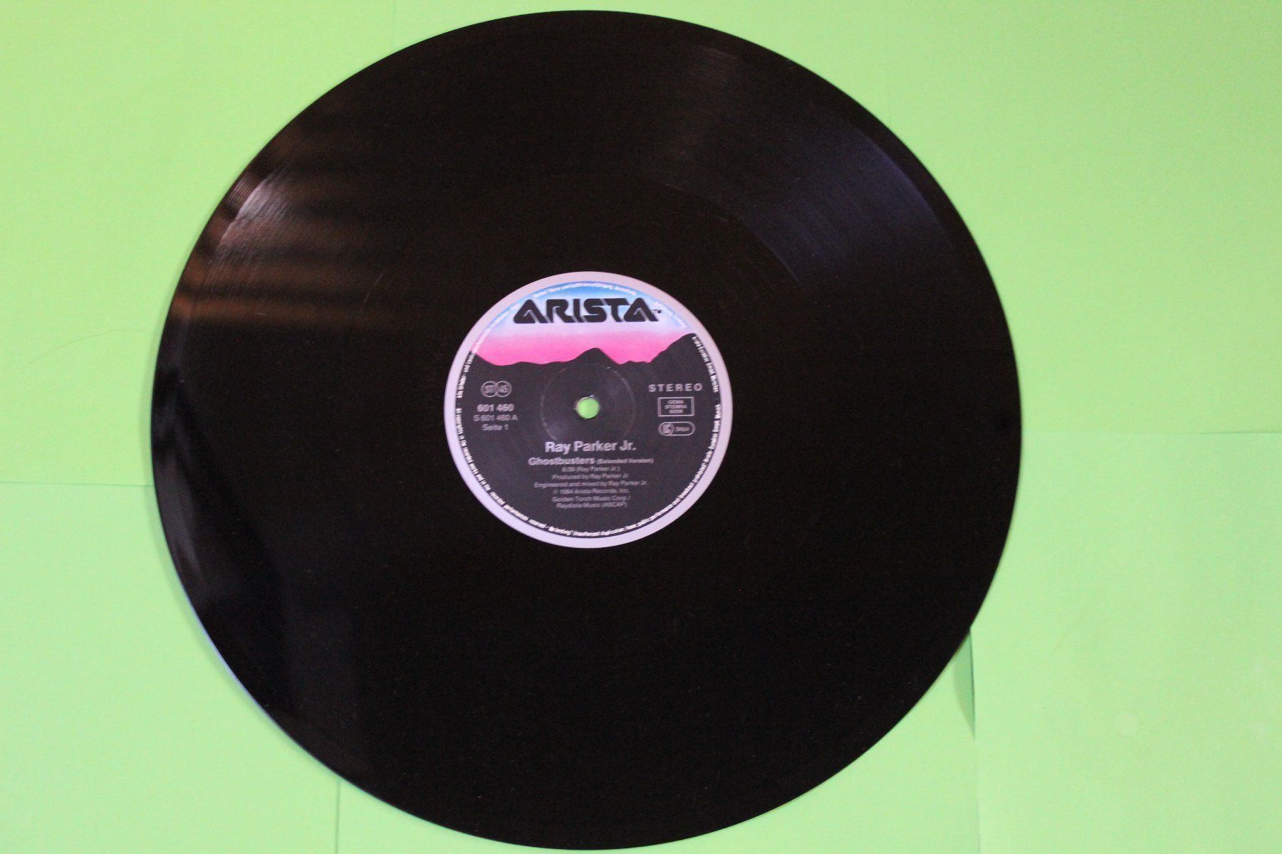 Vinyles: Ray Parker Jr. - Ghostbusters 12" Vinyl Maxi-Single – D'occasion à Tübach par JamesStone 3