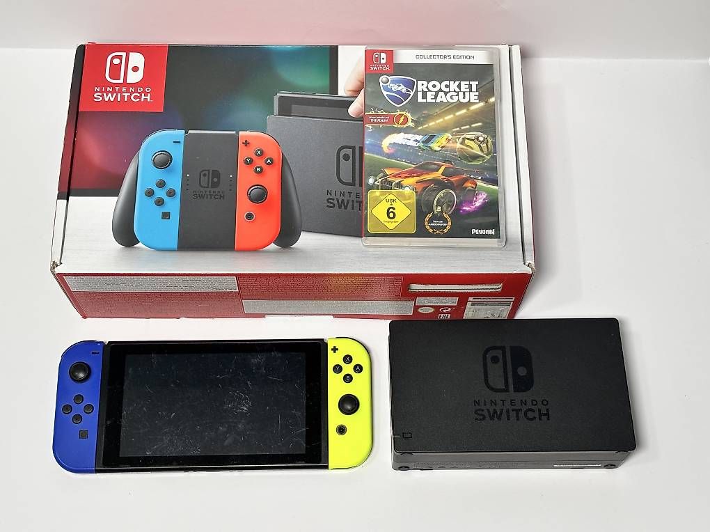Nintendo Konsolen: Nintendo Switch Console | Scatola originale + Gioco – Gebraucht aus Gordola von kar_gy5g