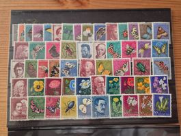 CH-PP+PJ Briefmarken */**/ Zustand gemäss Bilder Karte D7