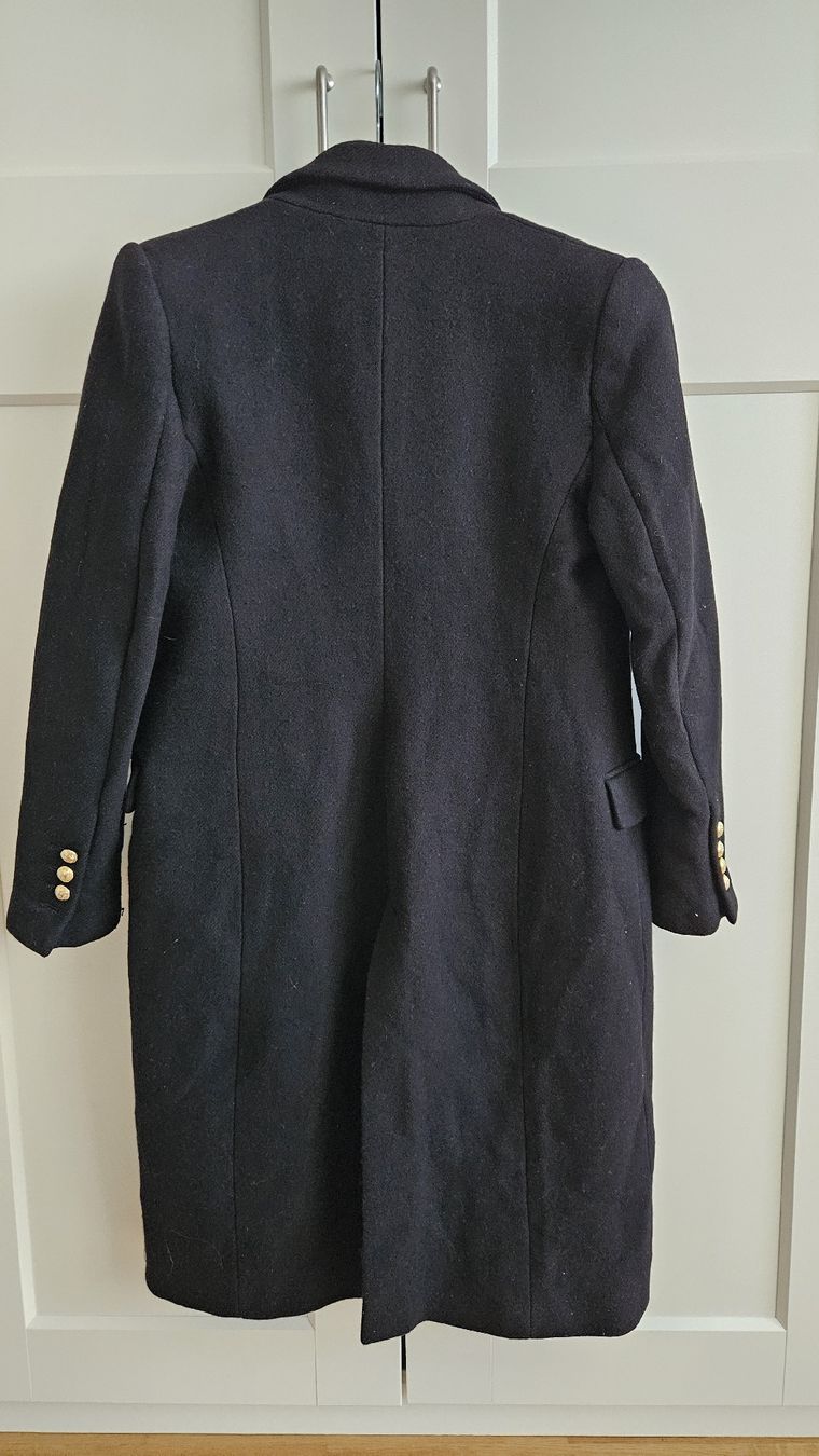 Zara Cappotti: Zara Damen Mantel, Schwarz, Grösse M – Usato da Wetzikon ZH venduto da ELIVNE 1