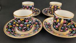 Handbemaltes Espresso-Set 8-teilig