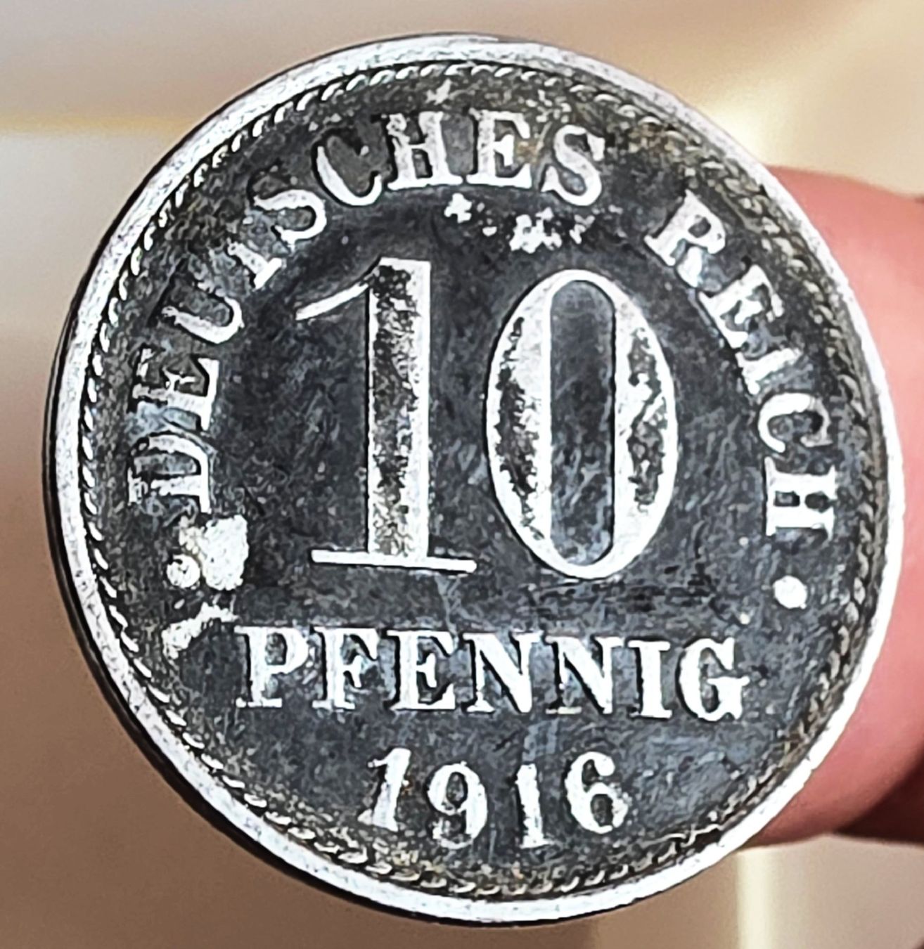 Alle Münzen: DEUTSCHLAND 10 PFENNIG 1916 A – Gebraucht aus winterthur von CoinPassion 1