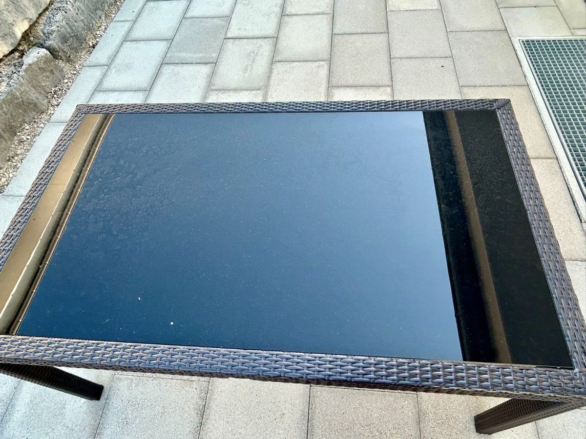 Tavoli: Profiline Gartentisch | Polyrattan & Glas | Guter Zustand – Usato da Bad Zurzach venduto da pat_bw2f 3