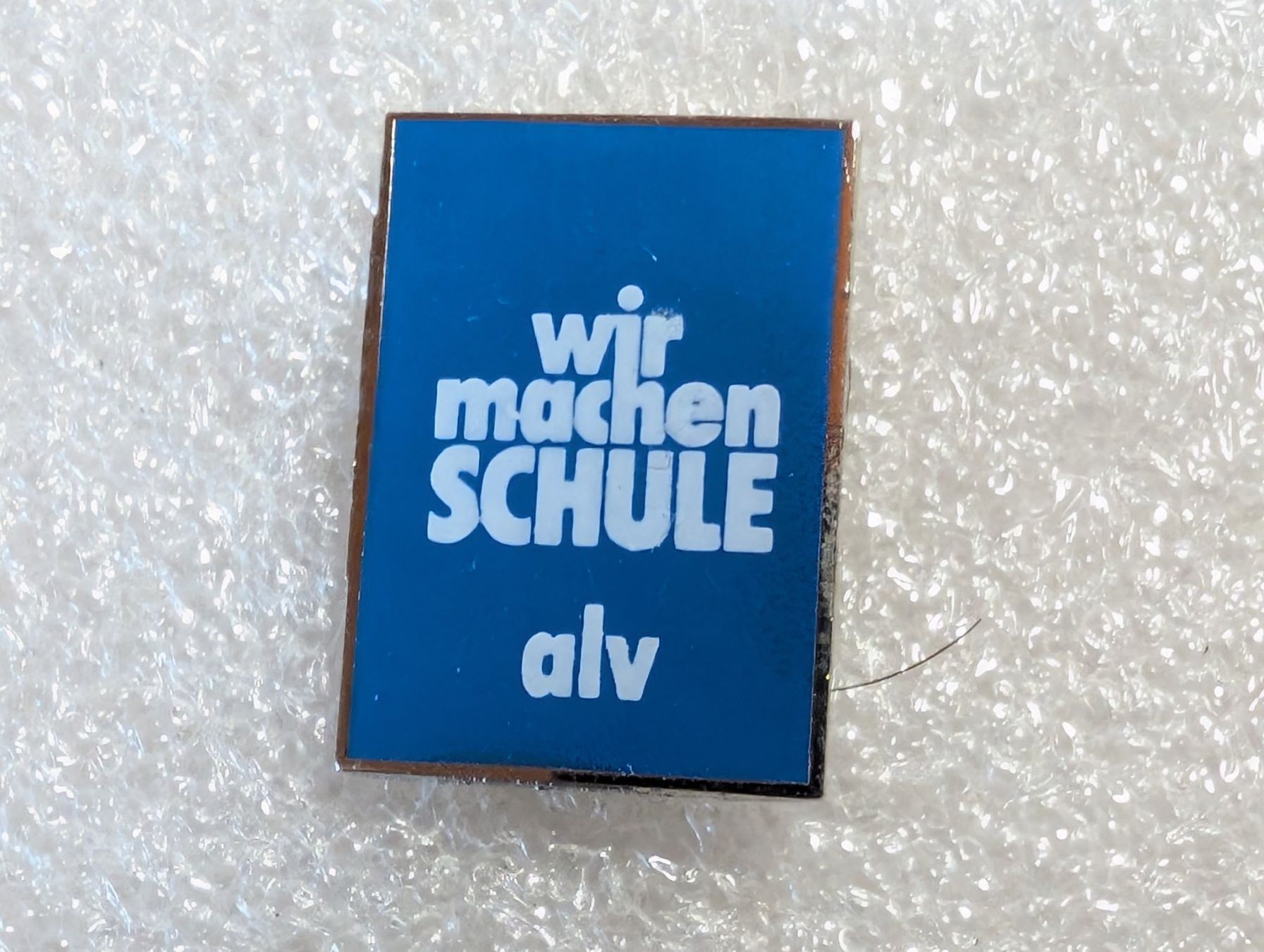 Placchette & Badge: Ansteckpin 286: alv - wir machen Schule – Usato da Oppligen venduto da Pin-Fall-Shop