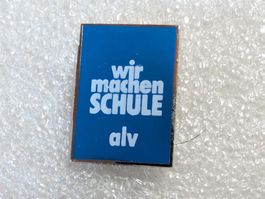 Ansteckpin 286: alv - wir machen Schule