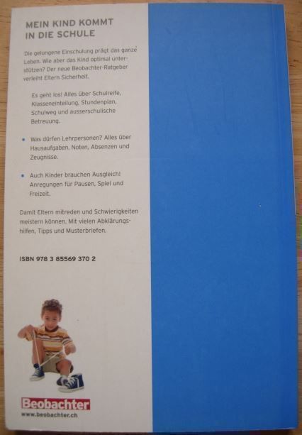 Libri: Mein Kind kommt in die Schule – Usato da Dübendorf venduto da rumpumpel 1