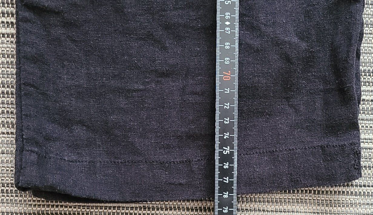 Pantalons: 3/4 Leinenhose, chic+schön, schwarz / S - 36 – D'occasion à Arlesheim par n3789 2